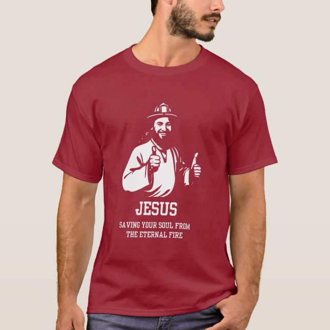 T-shirt JESUS - sauver votre âme (Devant)