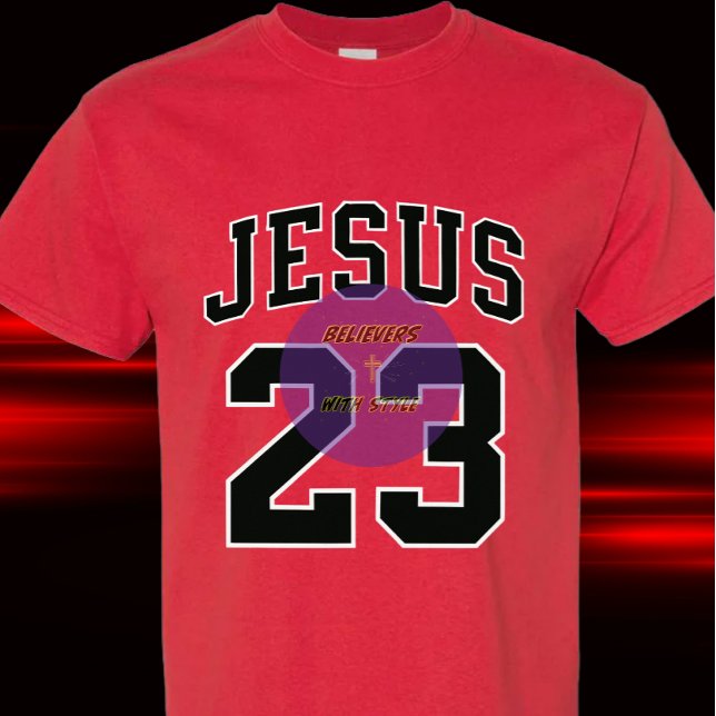 T-shirt JESUS - Sports 23 - Christian (Créateur téléchargé)
