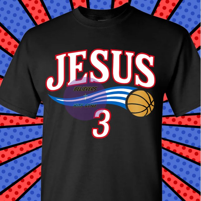 T-shirt  JESUS - Sports - Christian (Créateur téléchargé)