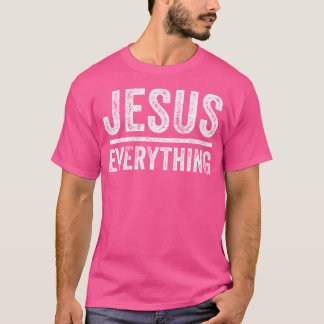 T-shirt Jésus sur tout Religion Église Christian Bi