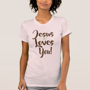 T-shirt Jésus t'aime