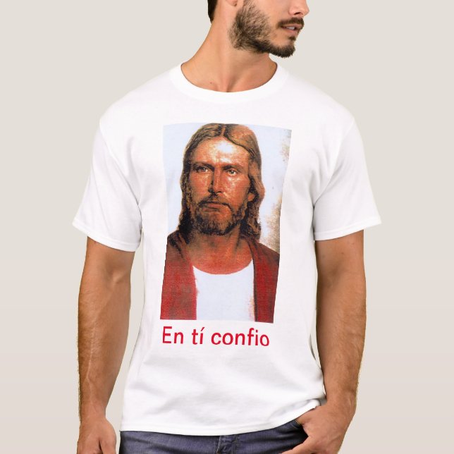 T-SHIRT JESUS, TOI JE CONFIE (Devant)