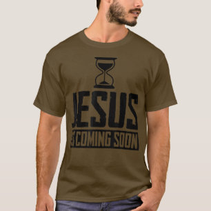 T-shirt Jésus Vient BientôtCompte à rebours Christian Jésu