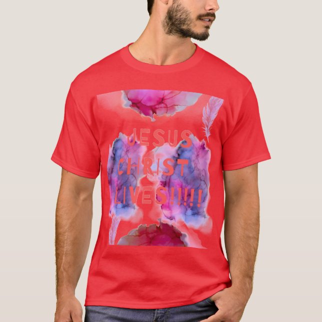 T-SHIRT JÉSUS VIT 000567 (Devant)