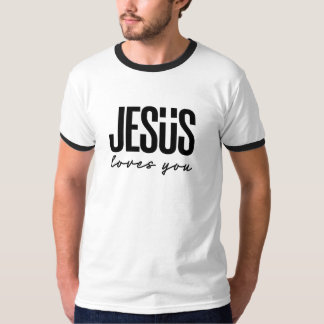 T-SHIRT JÉSUS VOUS AIME | CHRÉTIEN