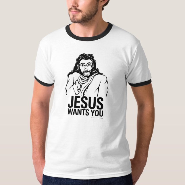 T-shirt Jésus vous veut (Devant)