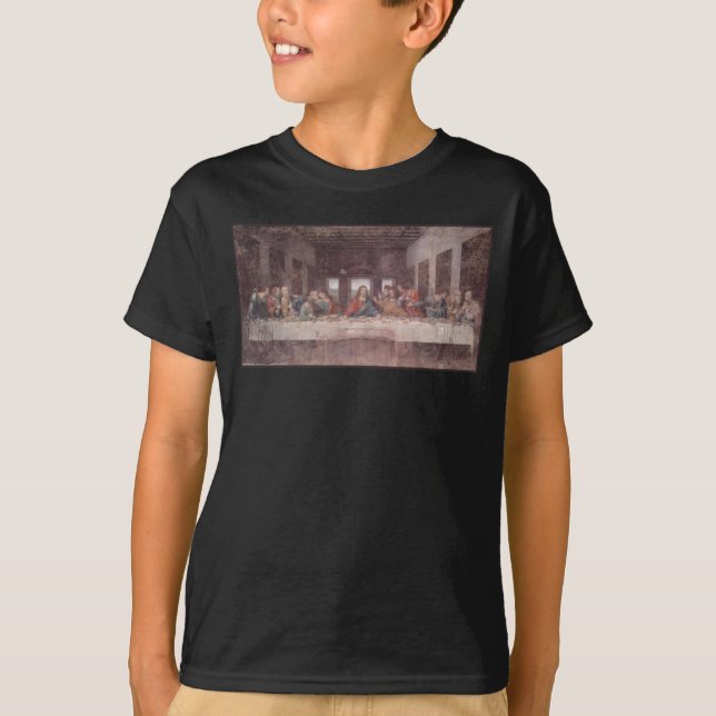 T-shirt Jésus "Yeshua" La Dernière Cène, Léonard de Vinci (Devant)