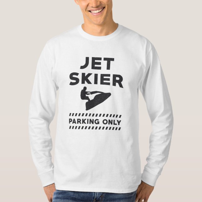 T-shirt Jet Ski Jet Ski Jet Ski Jet Skier Parking uniqueme (Devant)