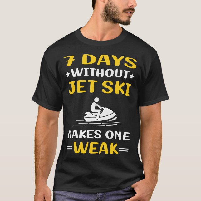T-shirt Jet Ski Ski Scooter d'eau personnelle motomarine (Devant)
