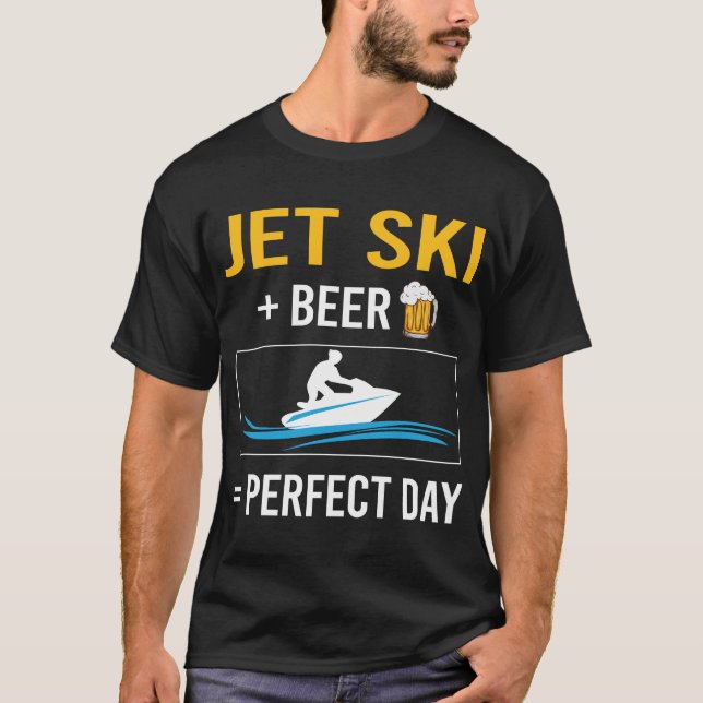 T-shirt Jet Ski Ski Scooter d'eau personnelle motomarine (Devant)