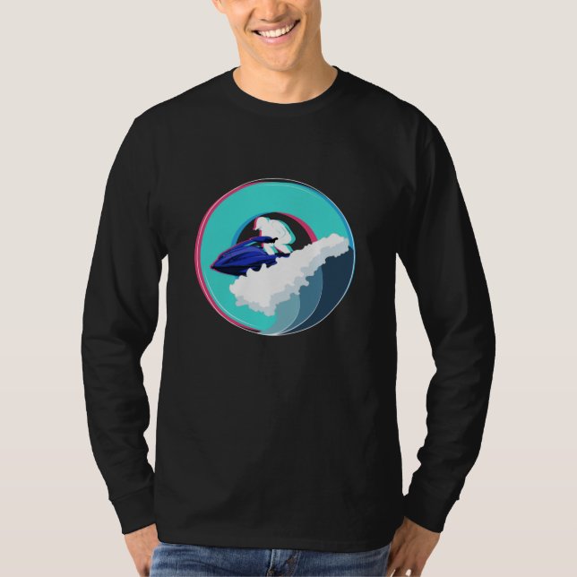 T-shirt Jet Ski Sports nautiques Sports nautiques (Devant)