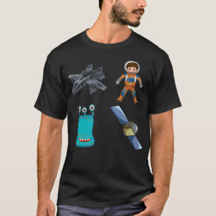 T-shirt Jet Zet Space Galaxy Pack