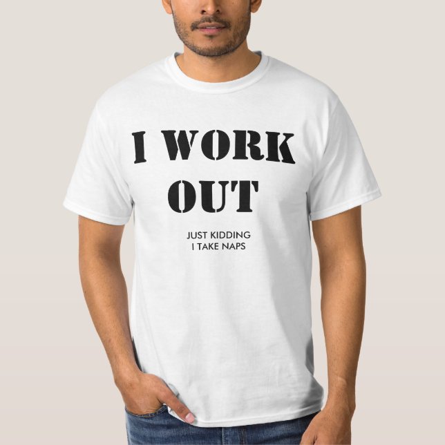 T-shirt J'établis. Juste badinant, je prends des petits (Devant)