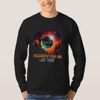 T-shirt J'étais là Éclipse totale de soleil Fredericton NB