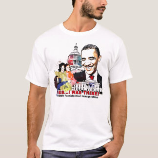 T-shirt J'ÉTAIS LÀ - inauguration d'Obama "NOUVELLE "