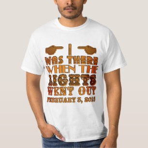 T-shirt J'étais là quand les lumières se sont éteintes