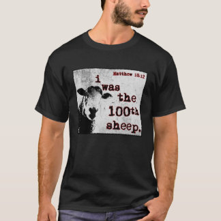T-shirt j'étais le 100e mouton.
