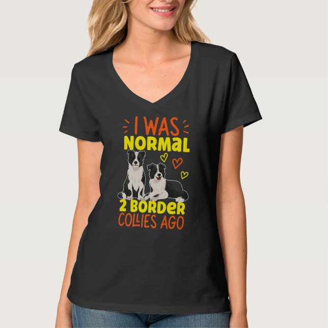 T-shirt J'Étais Normal Il Y A 2 Colons Frontaliers (Devant)