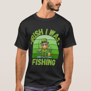 T-shirt J'étais pêche heureux jour de la Saint-Patrick trè