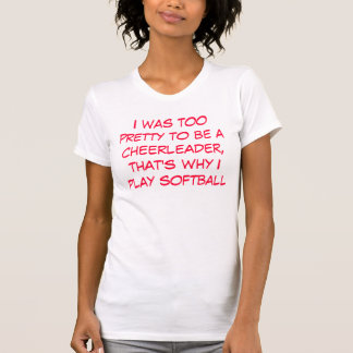 T-shirt J'étais trop joli pour être un pom-pom girl, celui