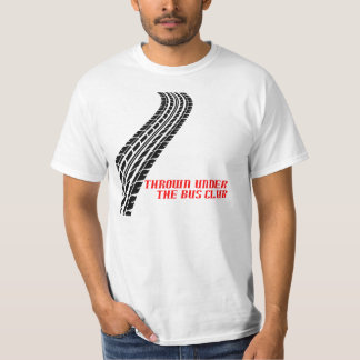 T-shirt Jeté sous le club d'autobus (avant)