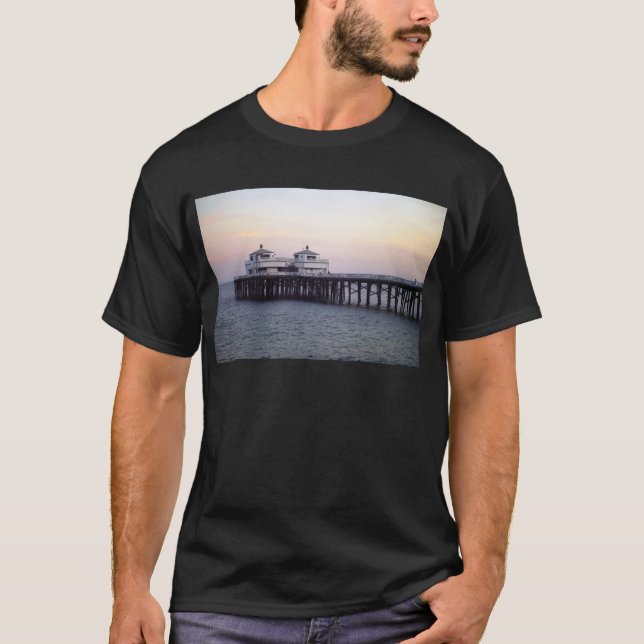 T-shirt Jetée de pêche de Malibu (Devant)