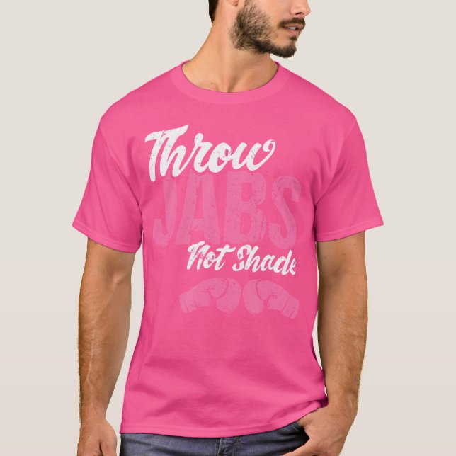 T-shirt Jeter Jabs pas ombrage auto-défense entraînement K (Devant)