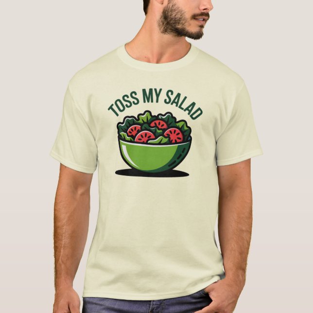 T-shirt Jeter ma salade (Devant)