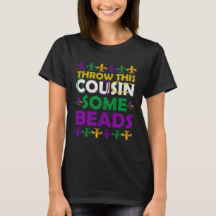T-shirt Jetez Cette Cousin Des Filles De La Fête Des Perle