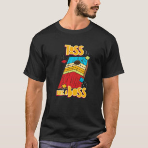 T-shirt Jetez Comme Un Bos Pour Un Joueur De Cornhole