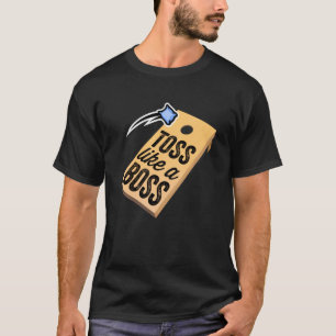 T-shirt Jetez Comme Un Patron Drôle De Cornhole Tournamen 