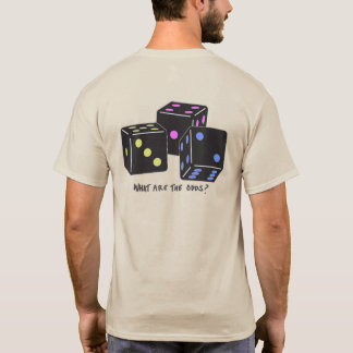 T-shirt Jetez le dés - deux images