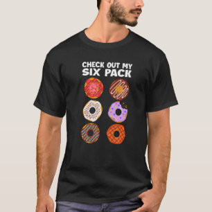 T-shirt Jetez un coup d'oeil à mon six pack Donut Donut Co