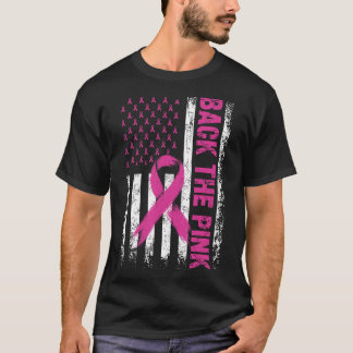 T-shirt Jetez Un Drapeau De Sensibilisation Au Cancer Du S
