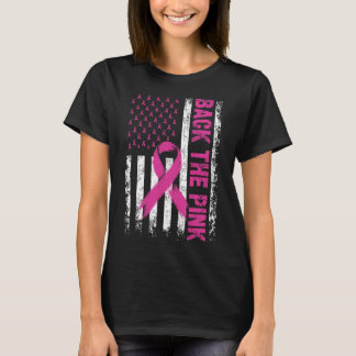T-shirt Jetez Un Drapeau De Sensibilisation Au Cancer Du S