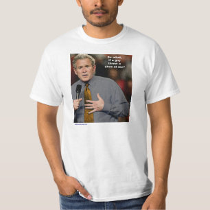 T-shirt Jetez une chaussure chez Bush