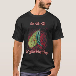 T-shirt Jetez Votre Journée À La Pêche Humour Sarcastique