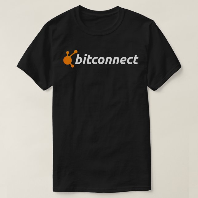 T-shirt Jeton BitConnect BCC Blockchain Cryptocurrécy (Design devant)
