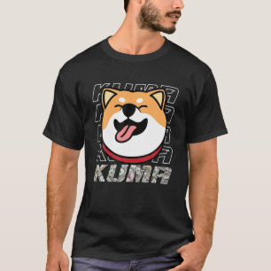 T-shirt Jeton Dogecoin Chaîne or Collier Mème pièce
