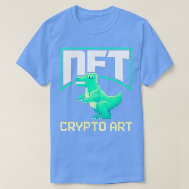 T-shirt Jeton non fongible NFTs crypto stock NFT CRYPTO AR (Design devant)