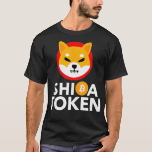 T-shirt Jeton Shiba Inu, Cryptomonnaie Cool Pièce Shiba