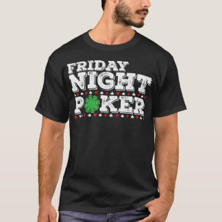 T-shirt Jetons de poker de vendredi soir