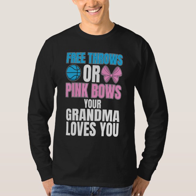 T-shirt Jets Libres Ou Vaches Roses Grand-Mère Vous Aime G (Devant)