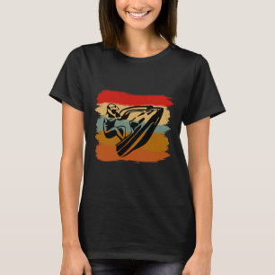 T-shirt Jetski Jet Ski Ski Amour Sports D'eau Drôle Cool