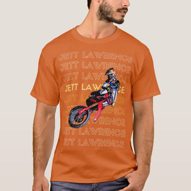 T-shirt Jett Lawrence vintage (Devant)