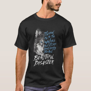 T-shirt Jette-Moi-Aux-Loups-Et-Je-Reviens-En-Retour