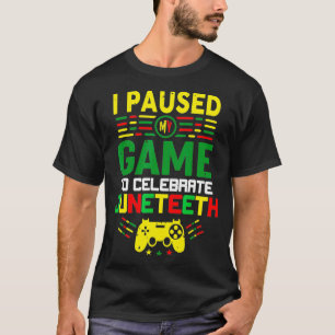 T-shirt Jeu Africain Hommes J'Ai Suspendu Mon Jeu Pour Cél