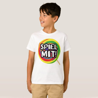 T-shirt Jeu avec moi logo tee-shirt enfants