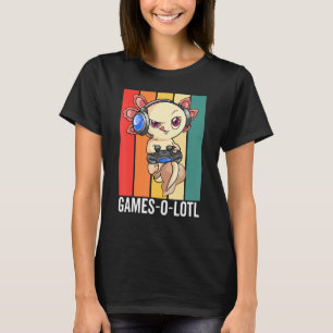 T-shirt Jeu Axolotl Pour Garçons Enfants & Adultes Jolie V