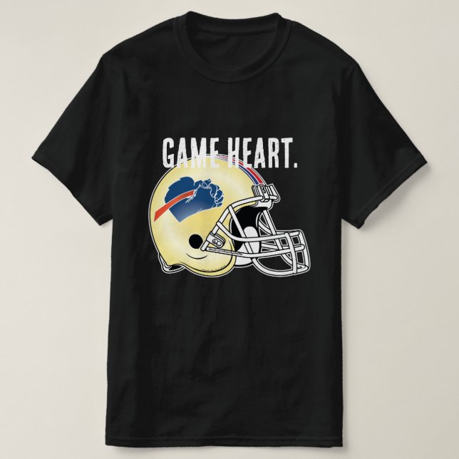 T-SHIRT JEU COEUR. (Design devant)